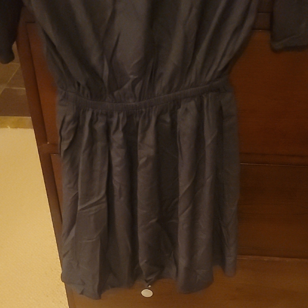 Volcom Charcoal Button-Down Dress - image 7